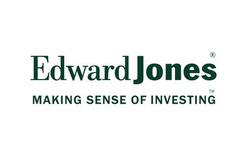 Edward Jones Logo - Forest green serif and sans-serif type