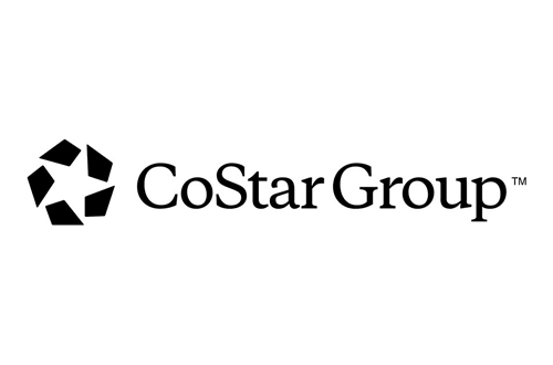 CoStar Group Logo - Black serif type with star graphic to left